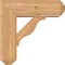Ekena Millwork Funston Craftsman Smooth Bracket w/ Offset Brace, Western Red Cedar, 7 1/2"W x 22"D x 22"H BKT0806X22X22FST04SWR - alternate 2